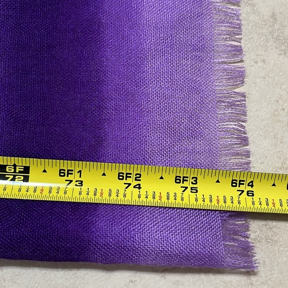 LORO PIANA  MULTI COLORED SCARF - Picture 13 of 13